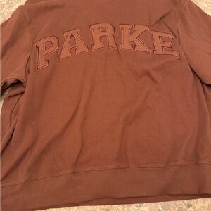 Parke brand new sweatshirt